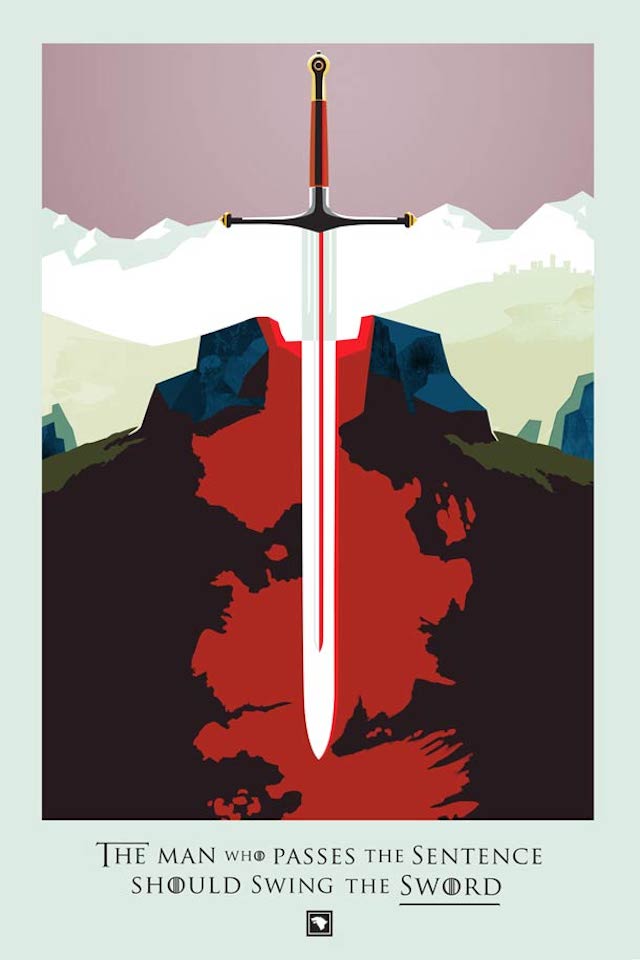 Game of Thrones Death Illustrations 5