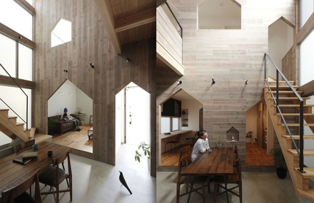 Hazukashi House Architecture