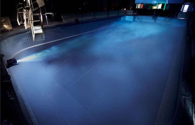 Just Like Swimming Light Installation