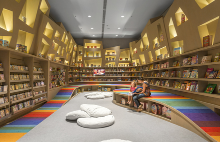 Rainbow Twisted Bookstore For Kids