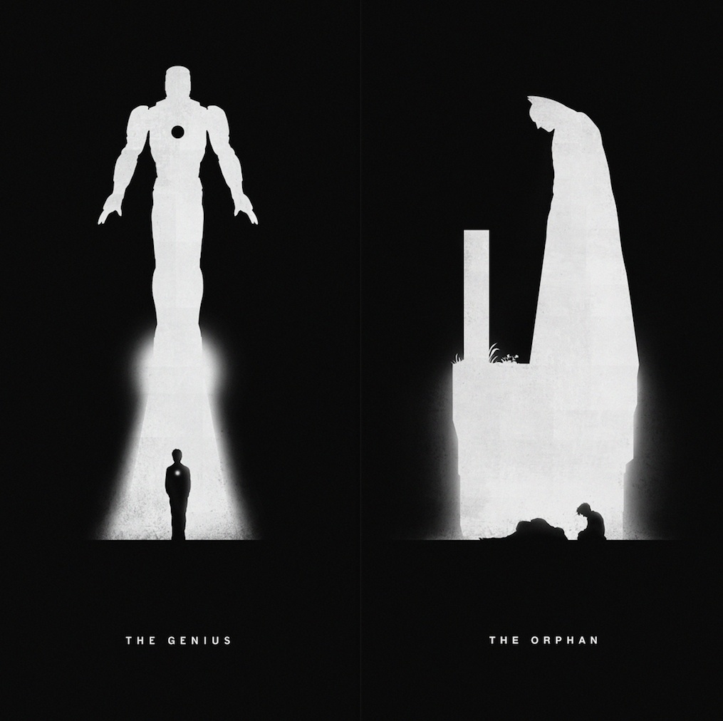 Silhouettes of Superheroes Part II 1