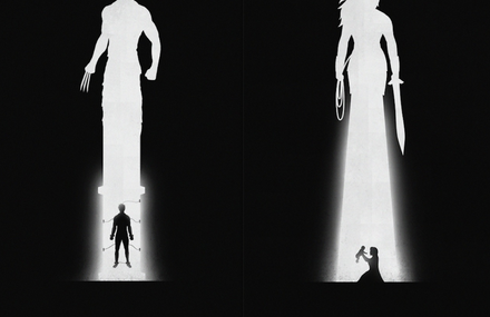 Silhouettes of Superheroes Part II