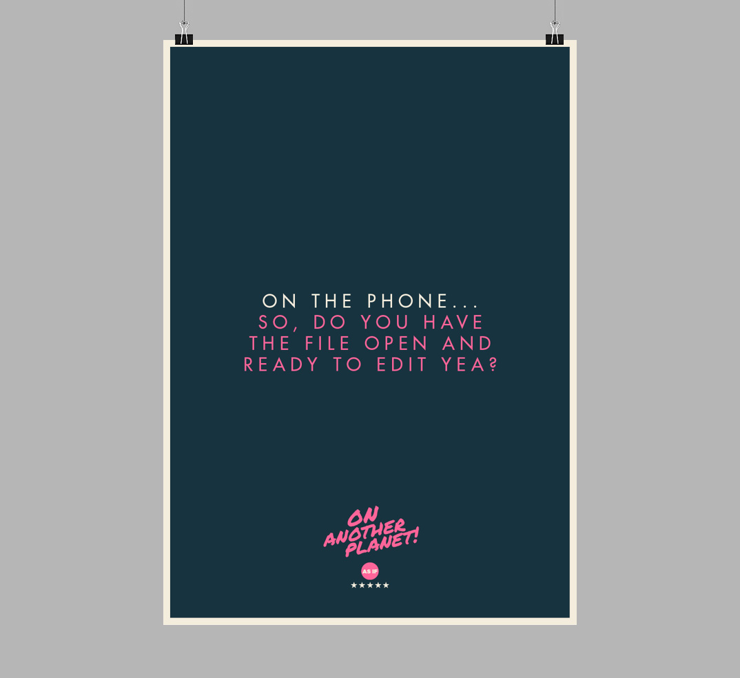 The Client is Always Right Posters4