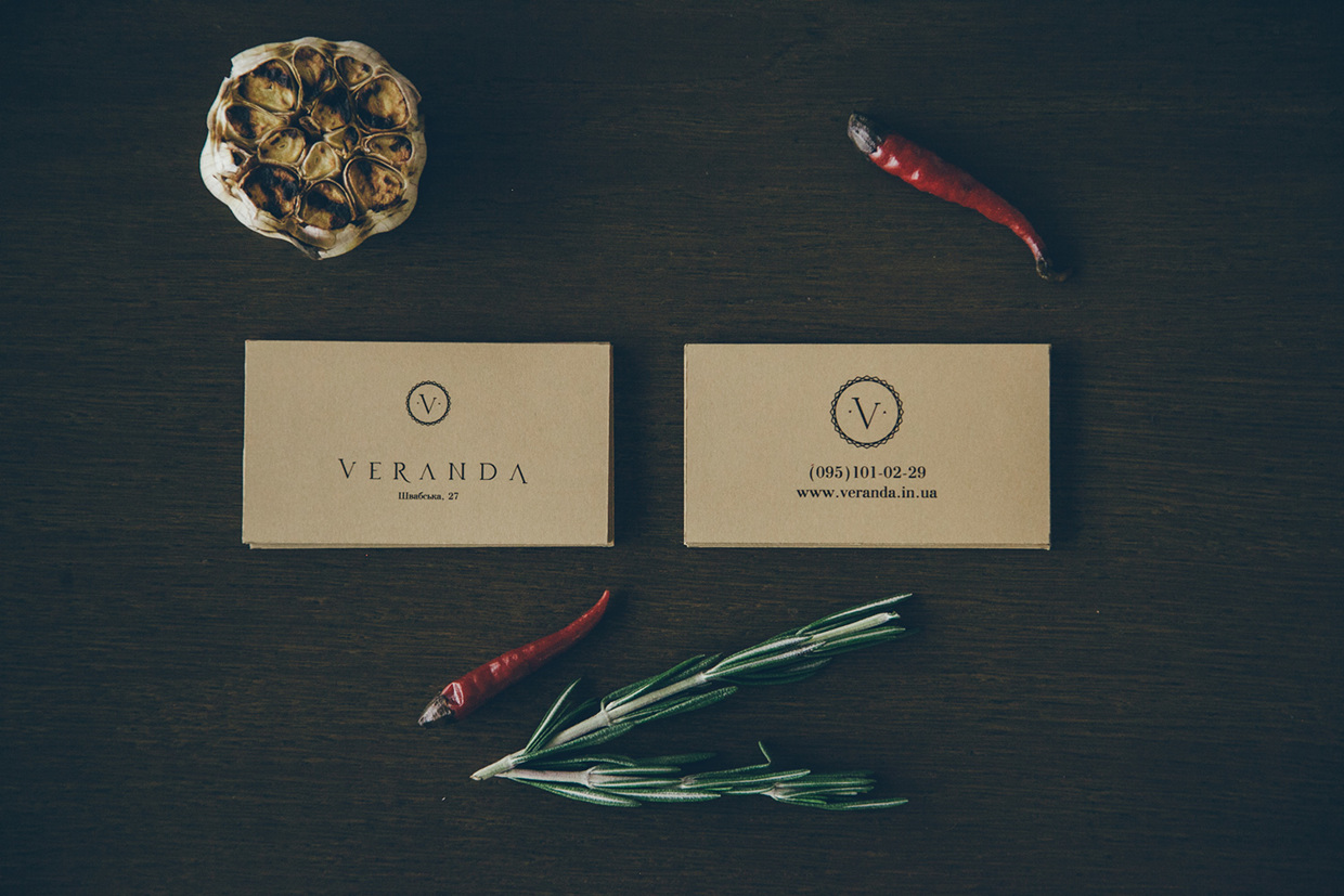 Veranda Restaurant Visual Identity5
