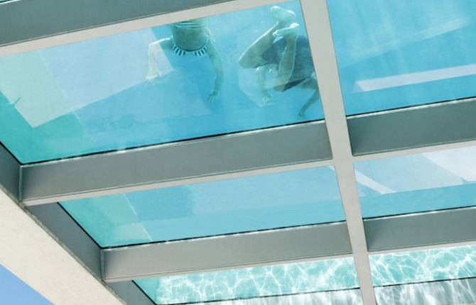 Suspended Transparent Pool Architecture