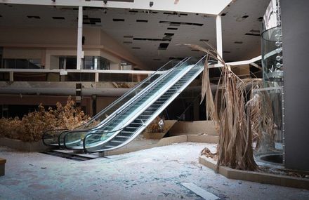 Abandoned Shopping Centers Photography