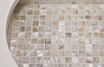 Byzantine Collection: mosaic sideboards by Davide G Aquini
