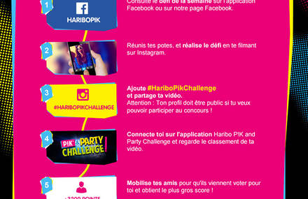 Gagnez un voyage à Ibiza et plein d’autres cadeaux avec Haribo Pik Challenge !