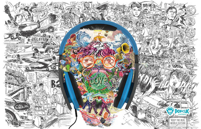 PopClik Headphones Campaign