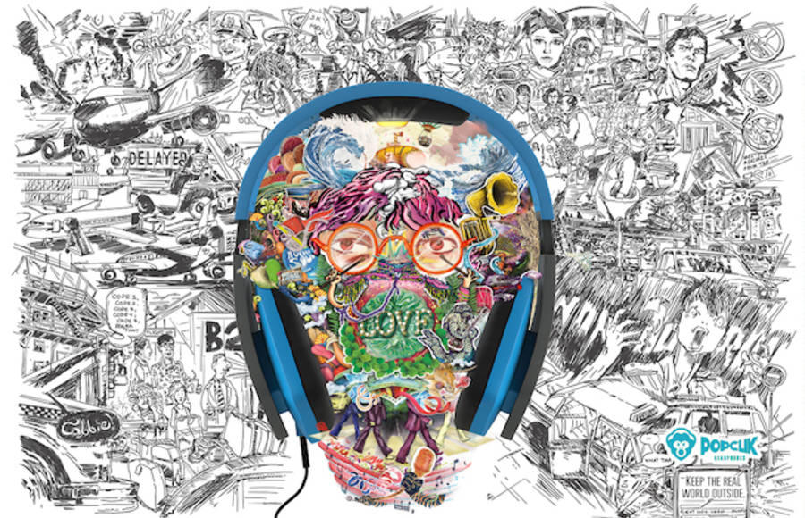 PopClik Headphones Campaign