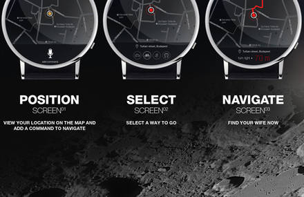 MOON Smart watch concept