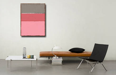 Digital painting loves wall & design