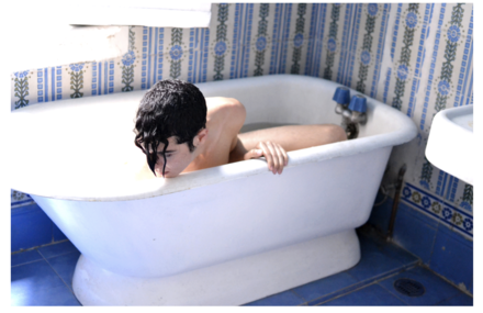 Artistic photos of an american young boy in Mexico by photographer Sally Roussó