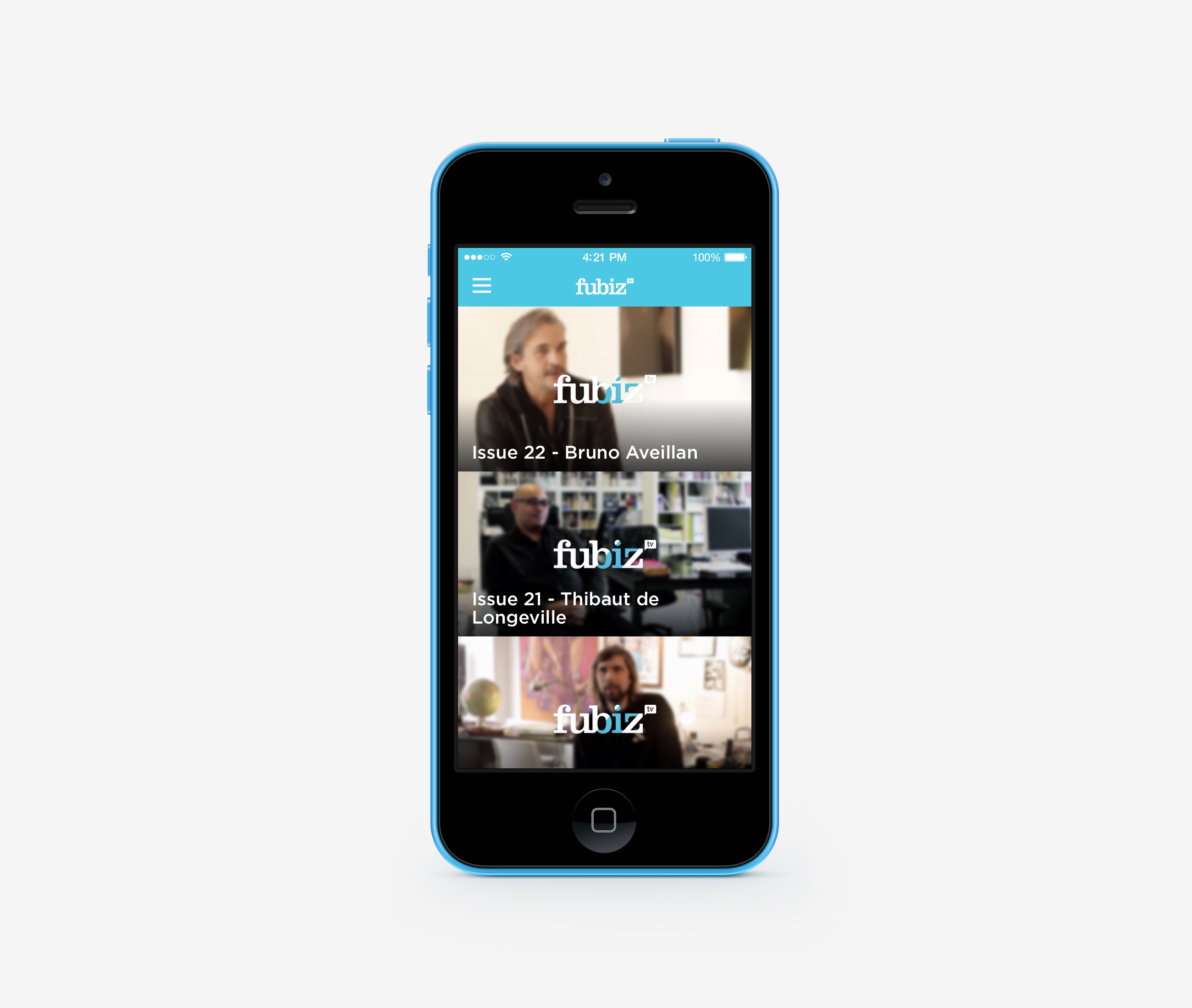 Fubiz iOS7 iPhone App4
