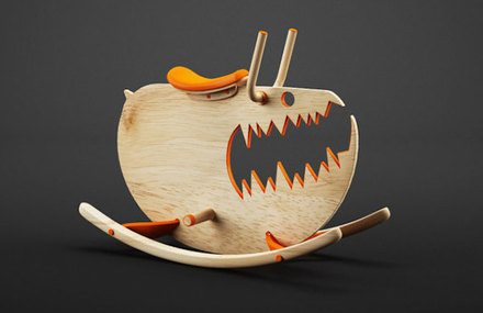 Monster Chair by Constantin Bolimond
