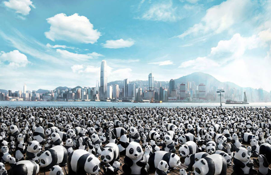 1600 Pandas in Hong Kong