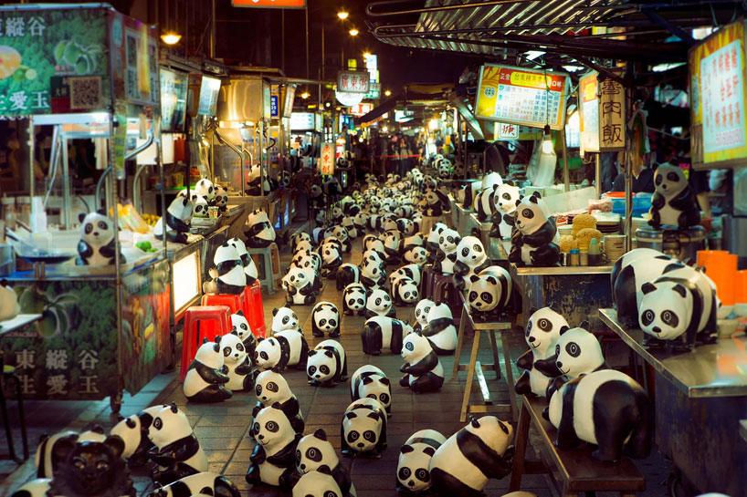 Papier-mache Pandas in Hong Kong11