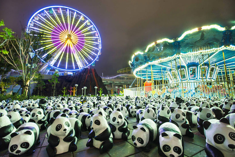 Papier-mache Pandas in Hong Kong2