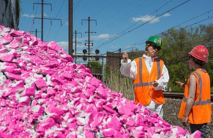 Psychylustro Installation Railway Landspace