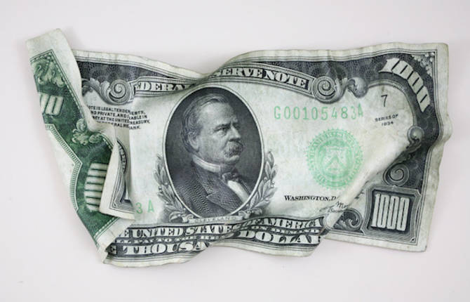 Sculpted Currency by Paul Rousso