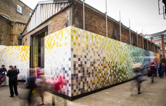 Tile Mural in London