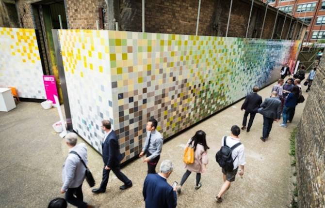 Tile Mural in London