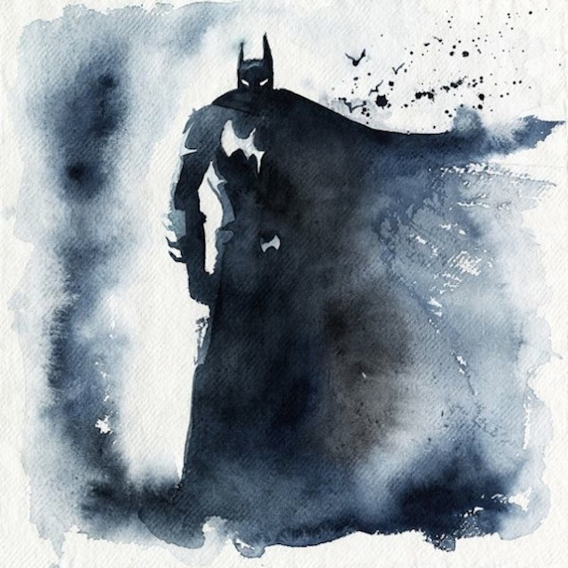 Watercolor Super Heros 4