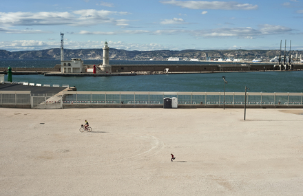 Esplanade du MUCEM ( Marseille )