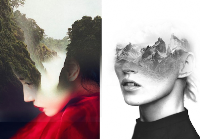 Double Exposure Portraits by Antonio Mora – Fubiz Media