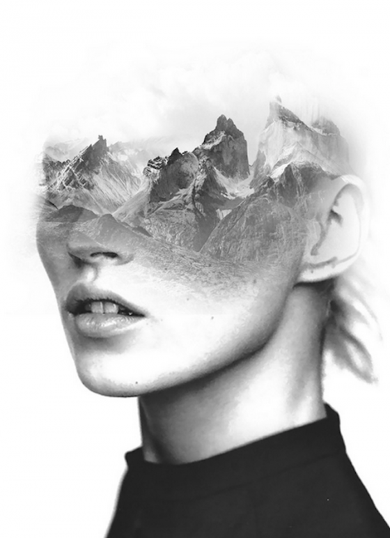 Double Exposure Portraits by Antonio Mora – Fubiz Media
