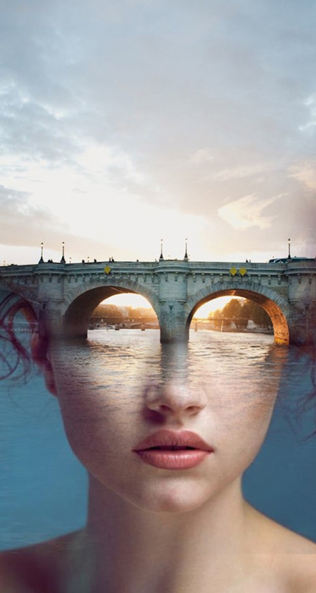 Double Exposure Portraits by Antonio Mora – Fubiz Media