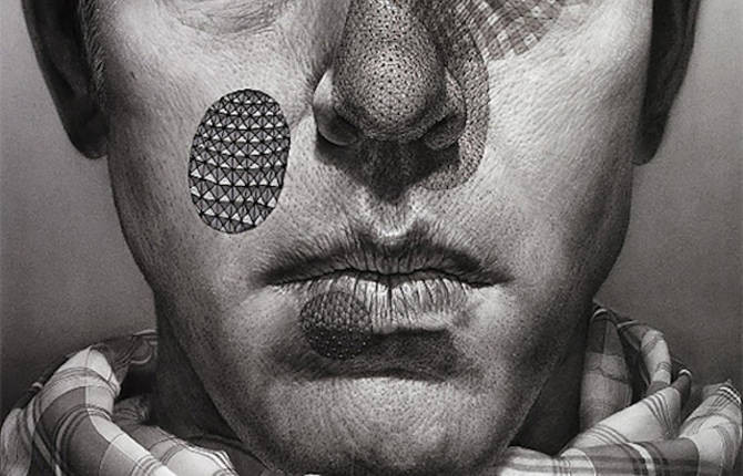 Surreal Self Portraits Drawings