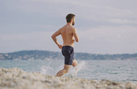 The first shorts with revolutionary super-hydrophobic nanotechnology