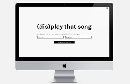 (dis)play that song