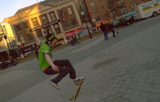 NYC Streets in Bullet Time