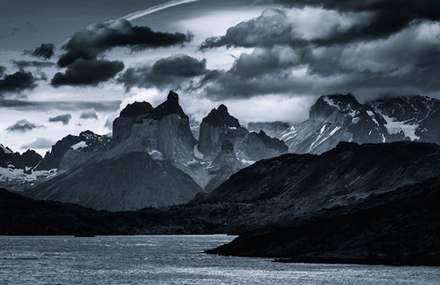 Monochromatic Mountains Series