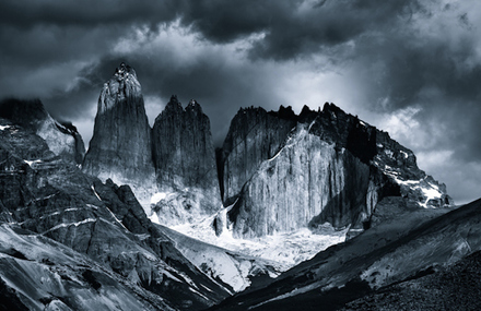 Monochromatic Mountains Series