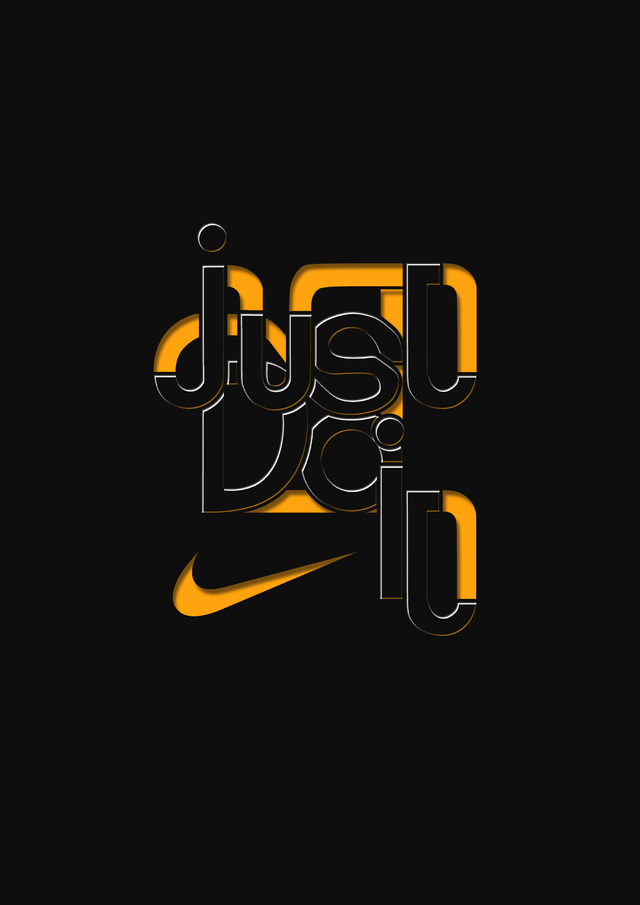 Nike Just Do It Typography – Fubiz Media