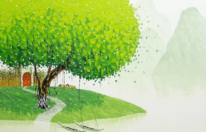 Vietnamese Landscapes Paintings