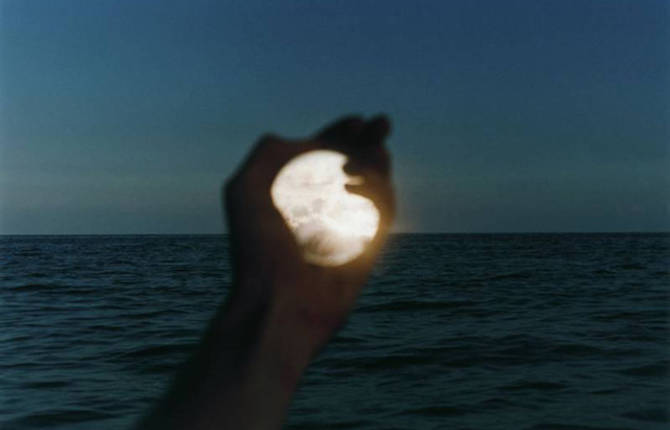 Nature Seen Through A Hand