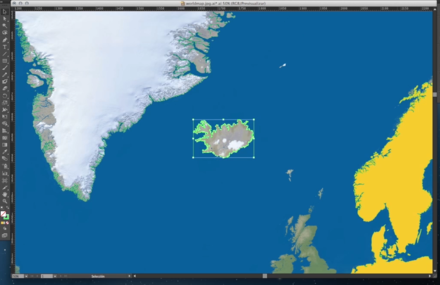 Outline World Map Series Timelapse