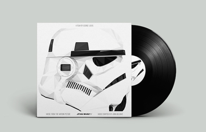 Vinyls Covers Redesigned With Triangles