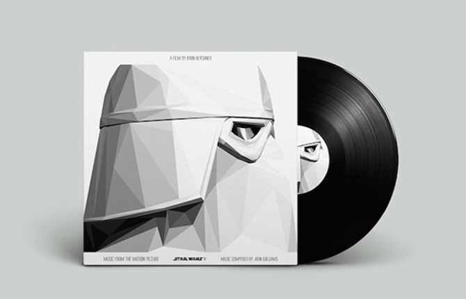 Vinyls Covers Redesigned With Triangles