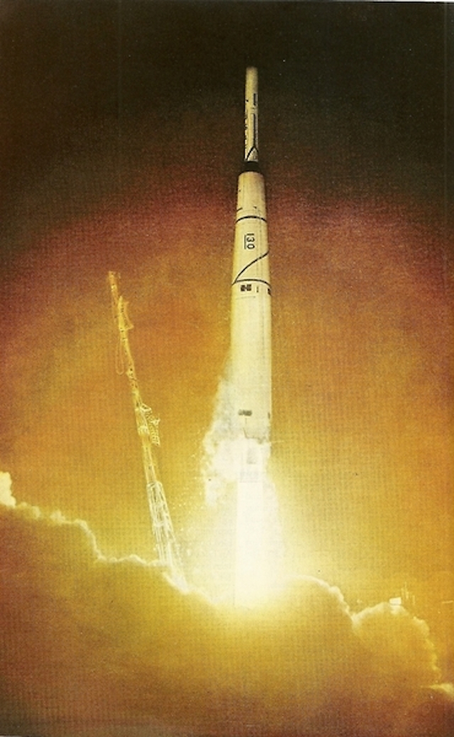 10-Pioneer I launching at Cape Canaveral in Florida-Feb1959