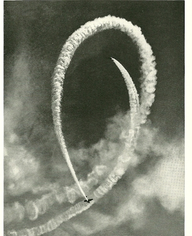 2-Sky romping acrobats blaze trails over Austin in Minnesota-Feb1941