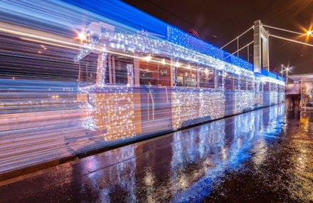 Light Trams Installation in Budapest