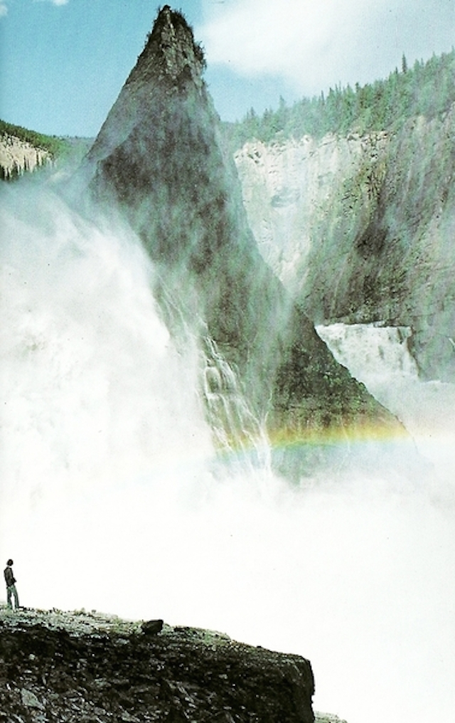 3-Virginia Falls in Nahanni National Park-Canada-Sept1981