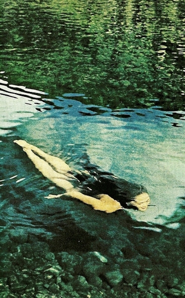 7-Girl dives in the Vaitepiha River in Tahiti-July1962