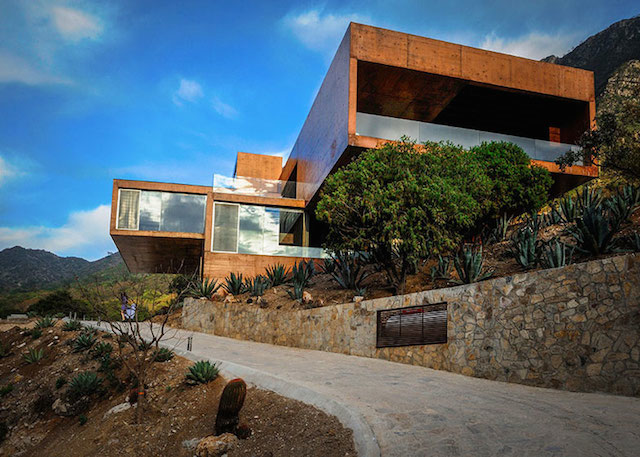 A House in The Mexican Landscape