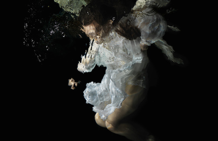 Underwater Portraits by Alexander James